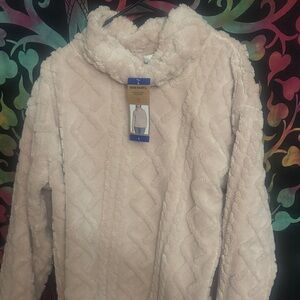 Eddie Bauer Cream Fleece Jacket